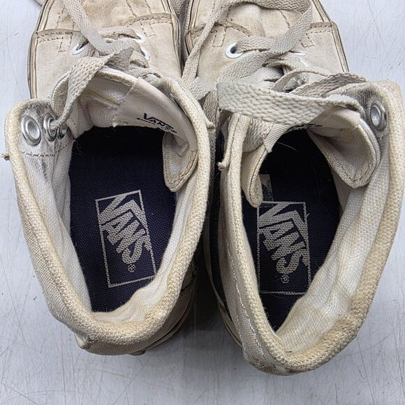 Vans SK8 Hi Tapered Womens Size 5 Stackform Navy True White Platform Shoes - Picture 5 of 15